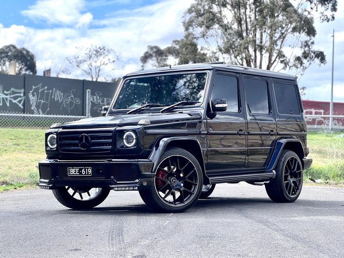 2012 Mercedes-Benz G-Class G55 AMG W463 MY11 AWD Obsidian Black