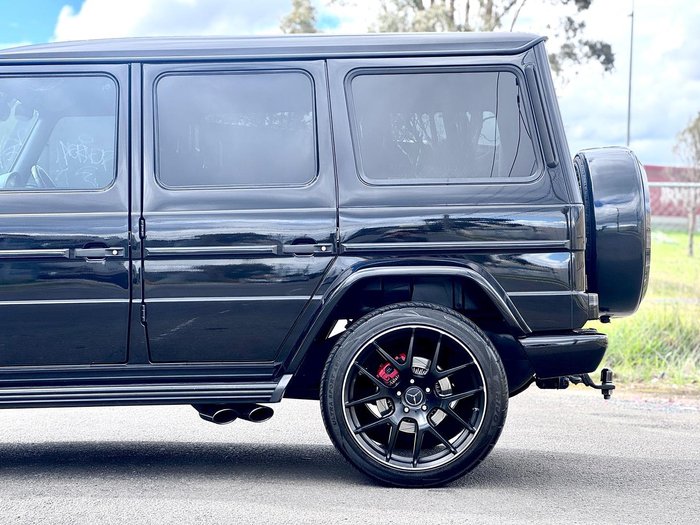 2012 Mercedes-Benz G-Class G55 AMG W463 MY11 AWD Obsidian Black