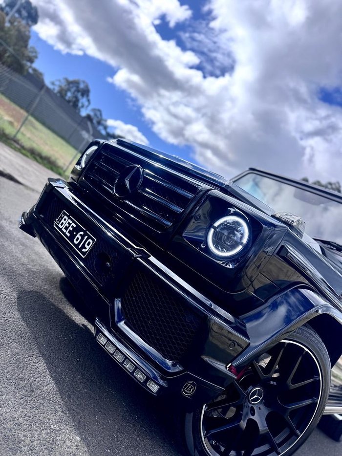 2012 Mercedes-Benz G-Class G55 AMG W463 MY11 AWD Obsidian Black