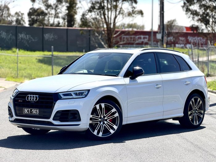 2019 Audi SQ5 FY MY19 Four Wheel Drive Glacier White