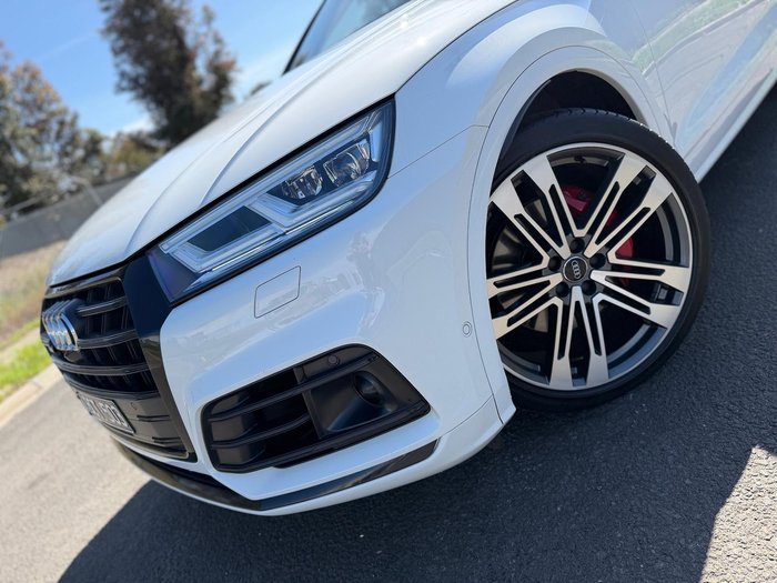 2019 Audi SQ5 FY MY19 Four Wheel Drive Glacier White