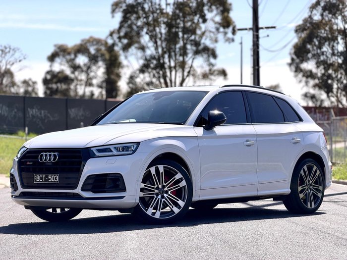 2019 Audi SQ5 FY MY19 Four Wheel Drive Glacier White