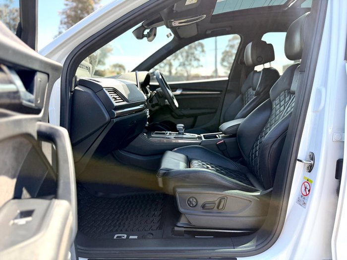 2019 Audi SQ5 FY MY19 Four Wheel Drive Glacier White