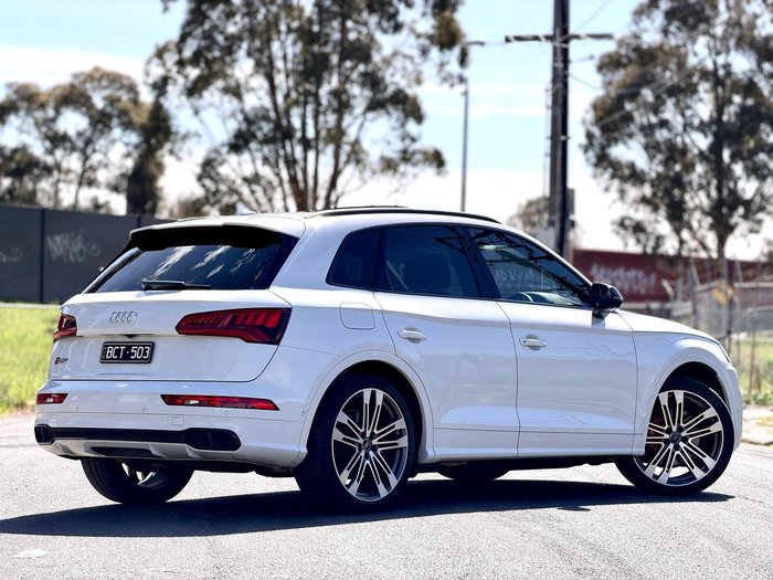 2019 Audi SQ5 FY MY19 Four Wheel Drive Glacier White