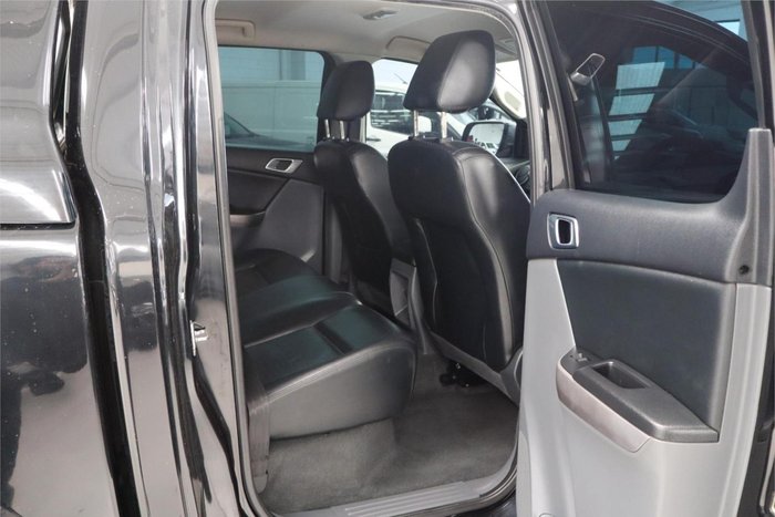 2017 Mazda BT-50 GT UR 4X4 Dual Range Jet Black