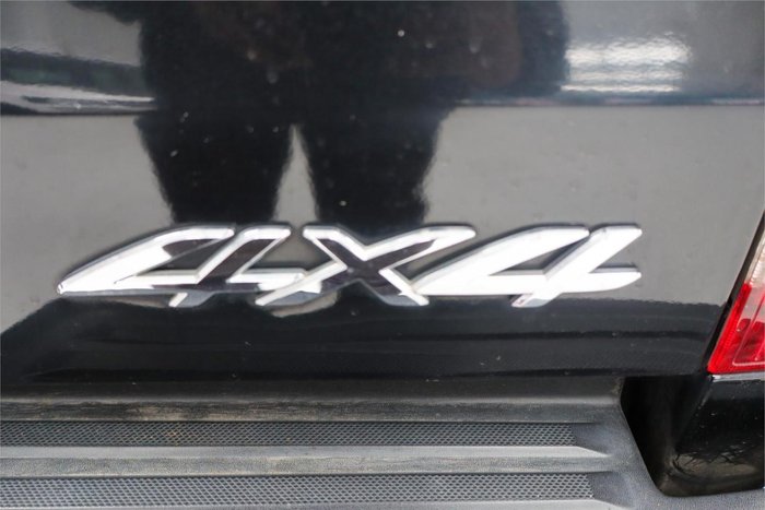 2017 Mazda BT-50 GT UR 4X4 Dual Range Jet Black