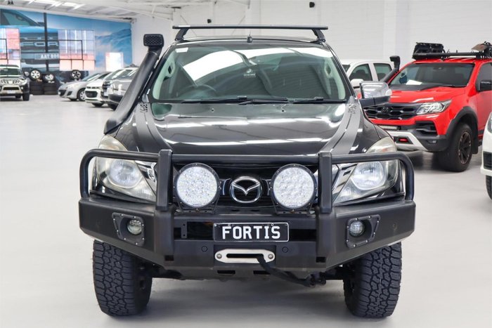 2017 Mazda BT-50 GT UR 4X4 Dual Range Jet Black