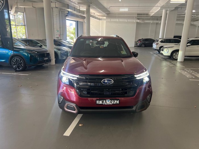 2025 Subaru Forester Hybrid Sport S6 MY26 AWD Crimson Red