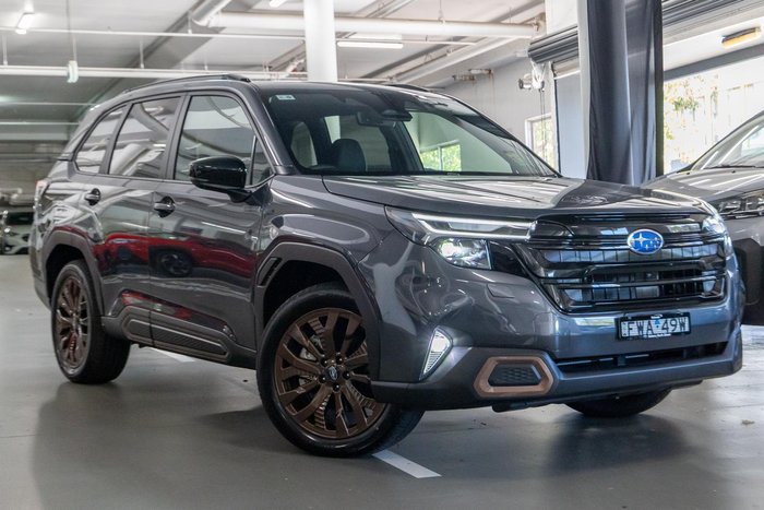 2025 Subaru Forester Hybrid Sport S6 MY26 AWD Magnetite Grey