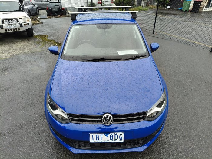 2014 Volkswagen Polo 77TSI Comfortline 6R MY14 Blue
