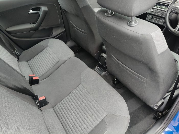 2014 Volkswagen Polo 77TSI Comfortline 6R MY14 Blue