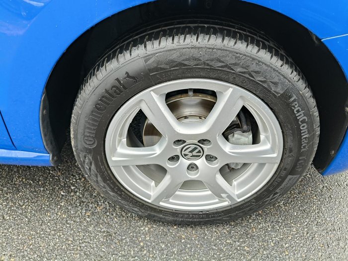 2014 Volkswagen Polo 77TSI Comfortline 6R MY14 Blue