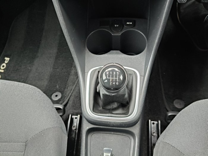 2014 Volkswagen Polo 77TSI Comfortline 6R MY14 Blue