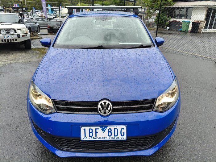 2014 Volkswagen Polo 77TSI Comfortline 6R MY14 Blue