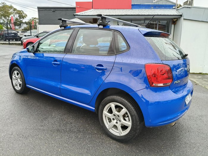 2014 Volkswagen Polo 77TSI Comfortline 6R MY14 Blue