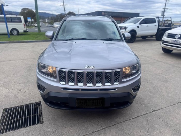 2016 Jeep Compass Limited MK MY16 Four Wheel Drive Billet Silver