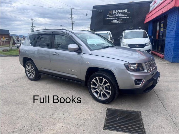 2016 Jeep Compass Limited MK MY16 Four Wheel Drive Billet Silver