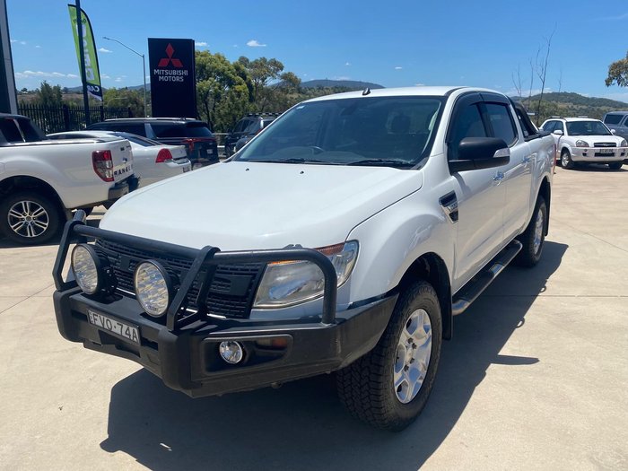 2014 Ford Ranger XLT PX 4X4 Dual Range Cool White