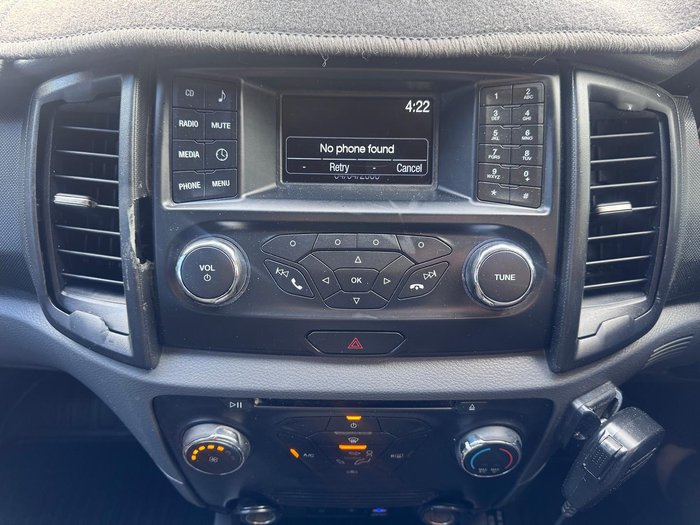 2017 Ford Ranger XL PX MkII 4X4 Dual Range Frozen White