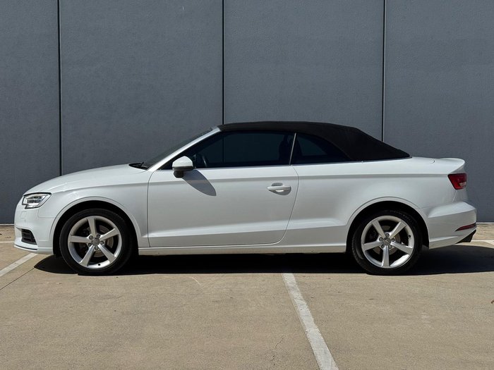 2017 Audi A3 8V MY18 Glacier White
