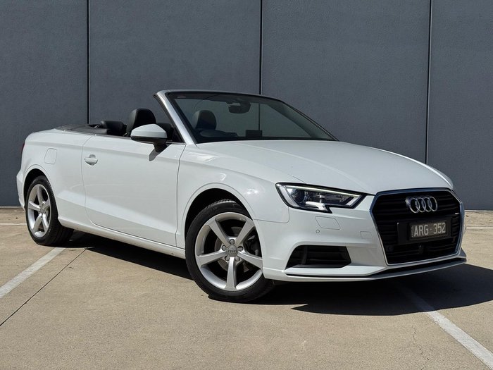 2017 Audi A3 8V MY18 Glacier White