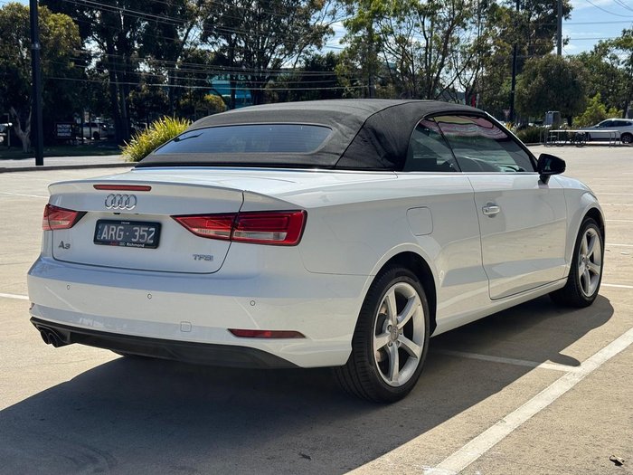 2017 Audi A3 8V MY18 Glacier White