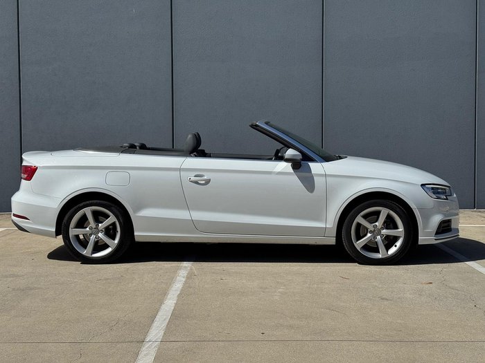 2017 Audi A3 8V MY18 Glacier White
