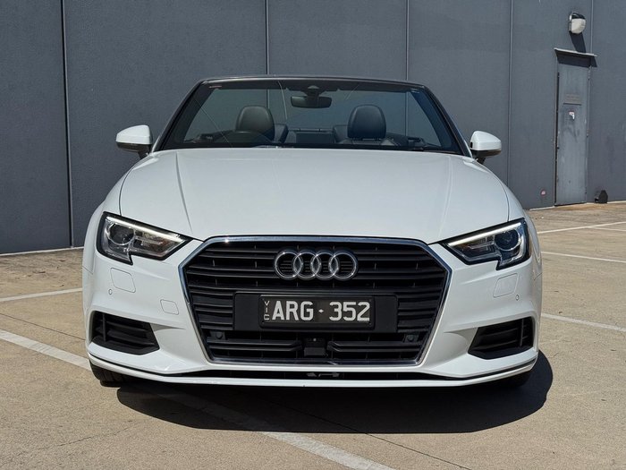 2017 Audi A3 8V MY18 Glacier White