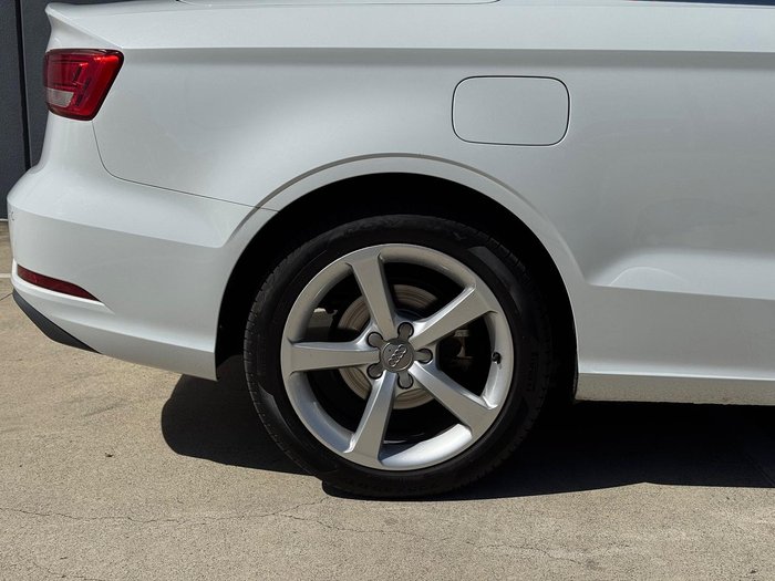 2017 Audi A3 8V MY18 Glacier White