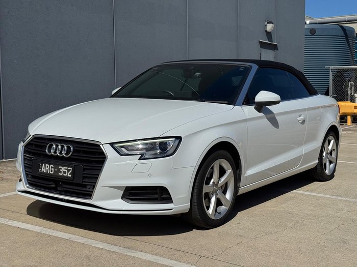 2017 Audi A3 8V MY18 Glacier White