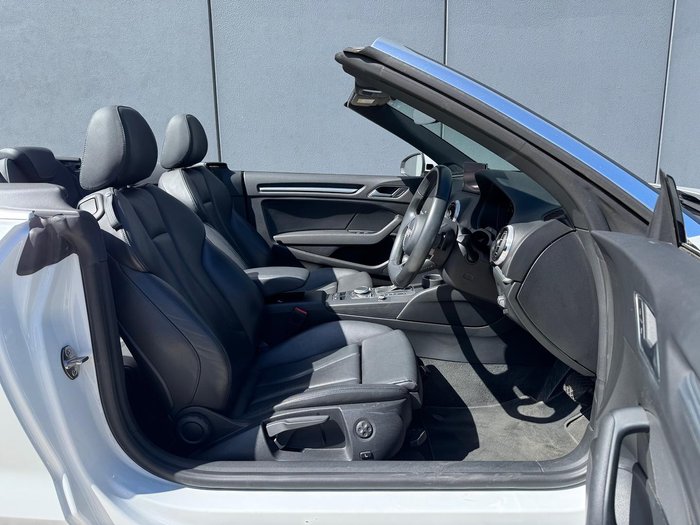 2017 Audi A3 8V MY18 Glacier White