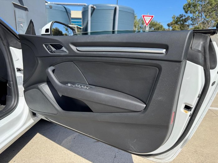 2017 Audi A3 8V MY18 Glacier White