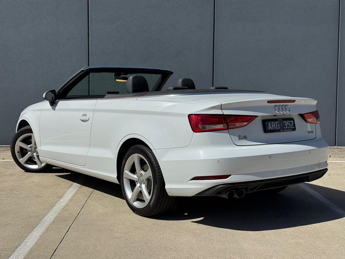 2017 Audi A3 8V MY18 Glacier White