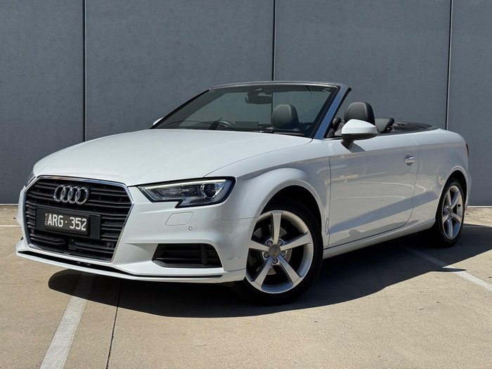 2017 Audi A3 8V MY18 Glacier White