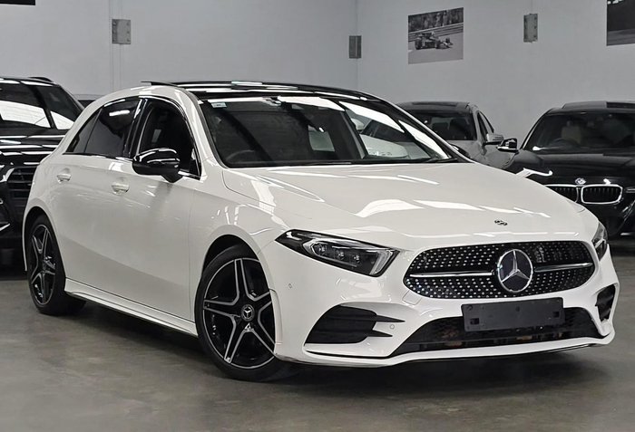 2019 Mercedes-Benz A-Class A180 W177 White