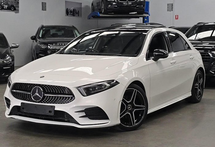 2019 Mercedes-Benz A-Class A180 W177 White