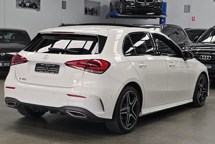 2019 Mercedes-Benz A-Class A180 W177 White