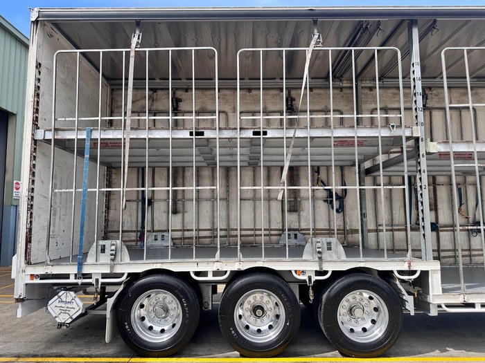 2020 Vawdrey St3 22 Pallet Double Drop Deck Mezz, Rt Bpw