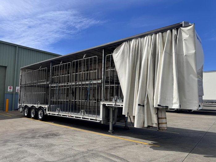 2020 Vawdrey St3 22 Pallet Double Drop Deck Mezz, Rt Bpw