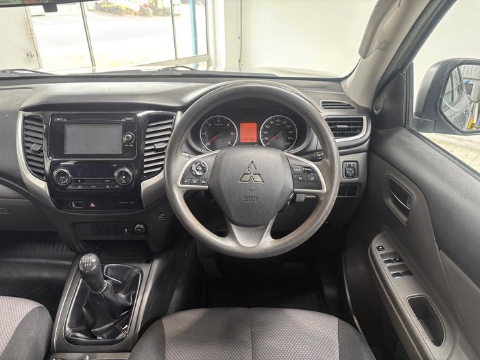 2016 Mitsubishi Triton GLX+ MQ MY17 4X4 Dual Range Sterling Silver