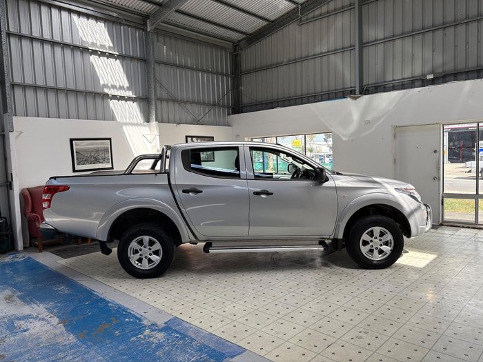 2016 Mitsubishi Triton GLX+ MQ MY17 4X4 Dual Range Sterling Silver