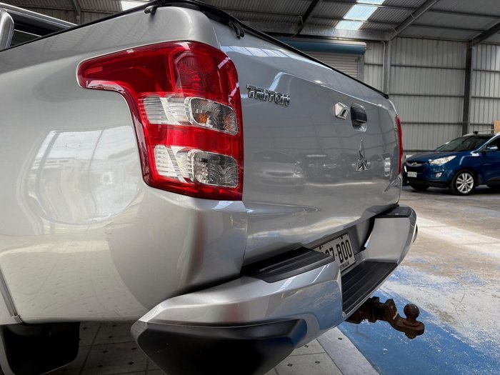 2016 Mitsubishi Triton GLX+ MQ MY17 4X4 Dual Range Sterling Silver