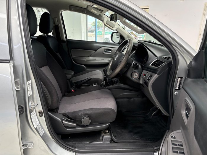 2016 Mitsubishi Triton GLX+ MQ MY17 4X4 Dual Range Sterling Silver