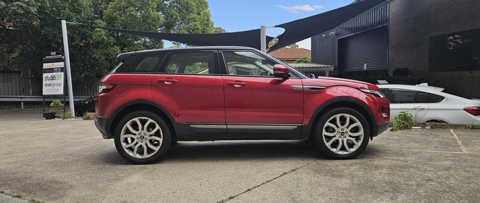 2013 Land Rover Range Rover Evoque TD4 Pure L538 MY13 4X4 Constant Firenze Red