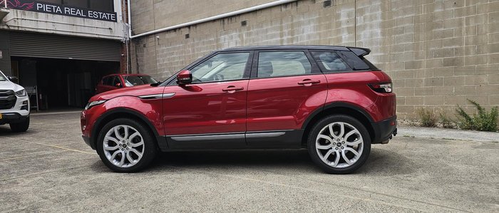 2013 Land Rover Range Rover Evoque TD4 Pure L538 MY13 4X4 Constant Firenze Red