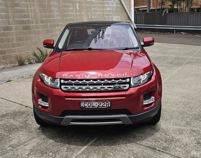 2013 Land Rover Range Rover Evoque TD4 Pure L538 MY13 4X4 Constant Firenze Red