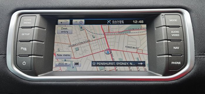 2013 Land Rover Range Rover Evoque TD4 Pure L538 MY13 4X4 Constant Firenze Red