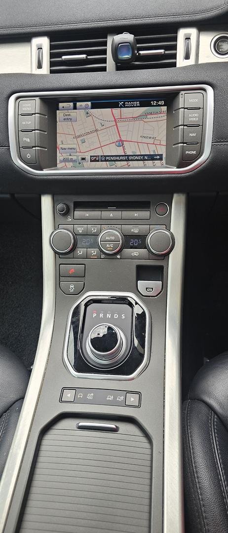 2013 Land Rover Range Rover Evoque TD4 Pure L538 MY13 4X4 Constant Firenze Red