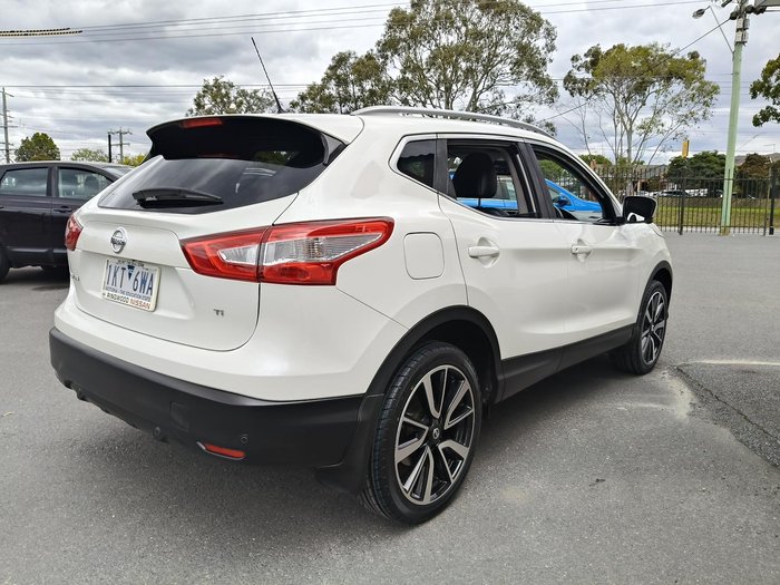 2017 Nissan QASHQAI Ti J11 Ivory Pearl