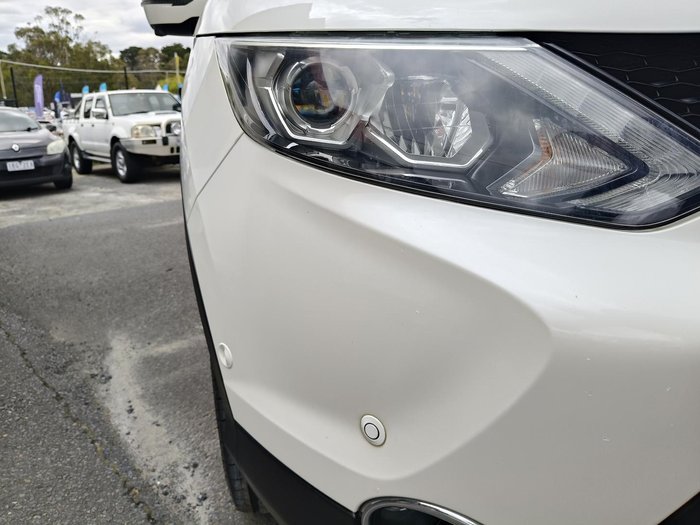 2017 Nissan QASHQAI Ti J11 Ivory Pearl